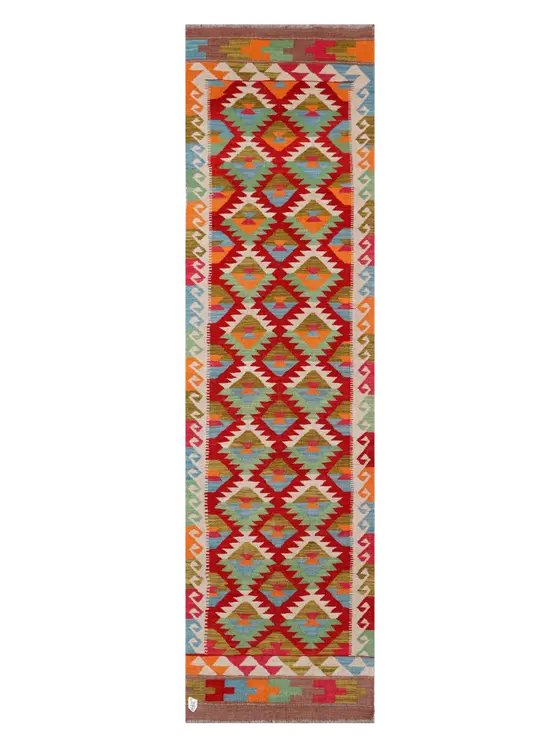 Maimana Kilim Runner – 292 x 79 cm