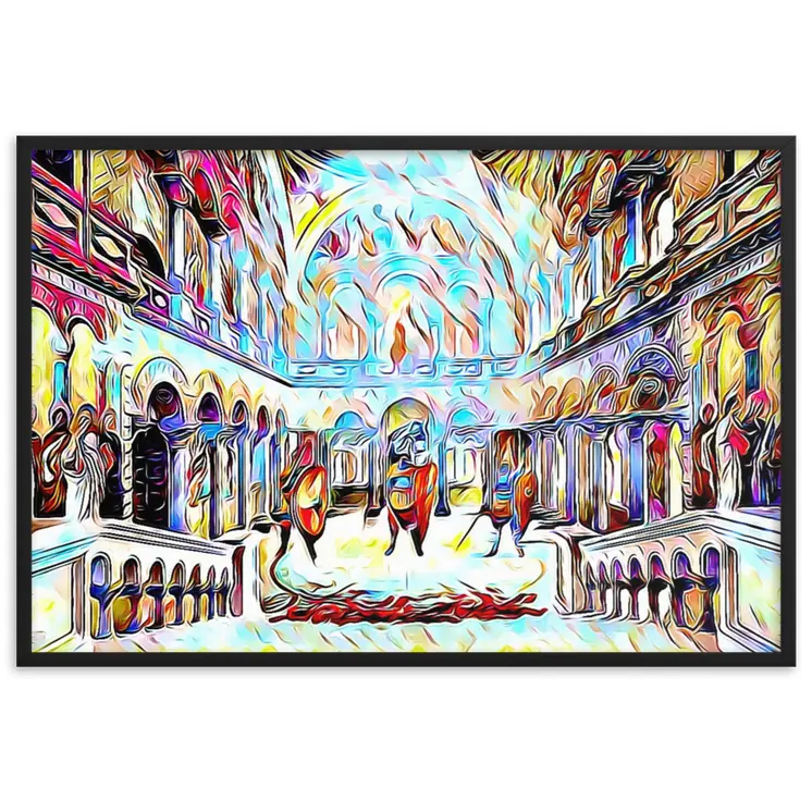 BYZANTIUM V2 Superior Framed Poster  Instant push  Available for marketolace