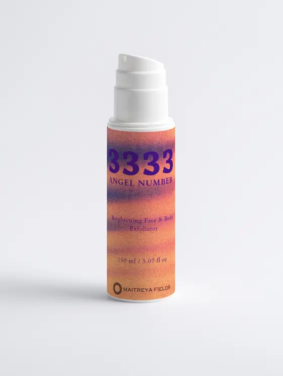 3333 Angel Number – Brightening Face&Body Exfoliator with Kojic Acid