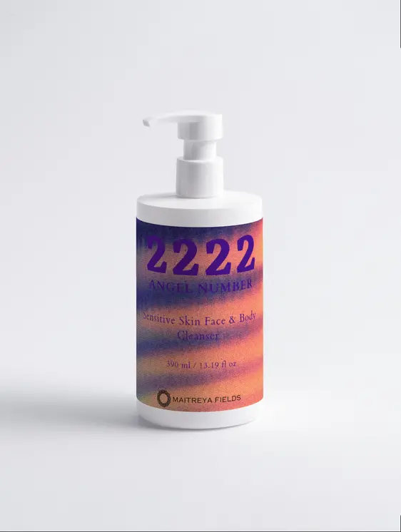 2222 Angel Number – Sensitive Skin Face & Body Cleanser