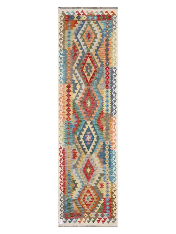 Maimana Kilim Runner – 303 x 82 cm
