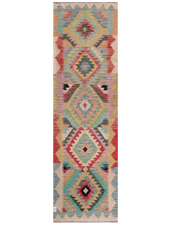 Maimana Kilim Runner – 286 85 cm