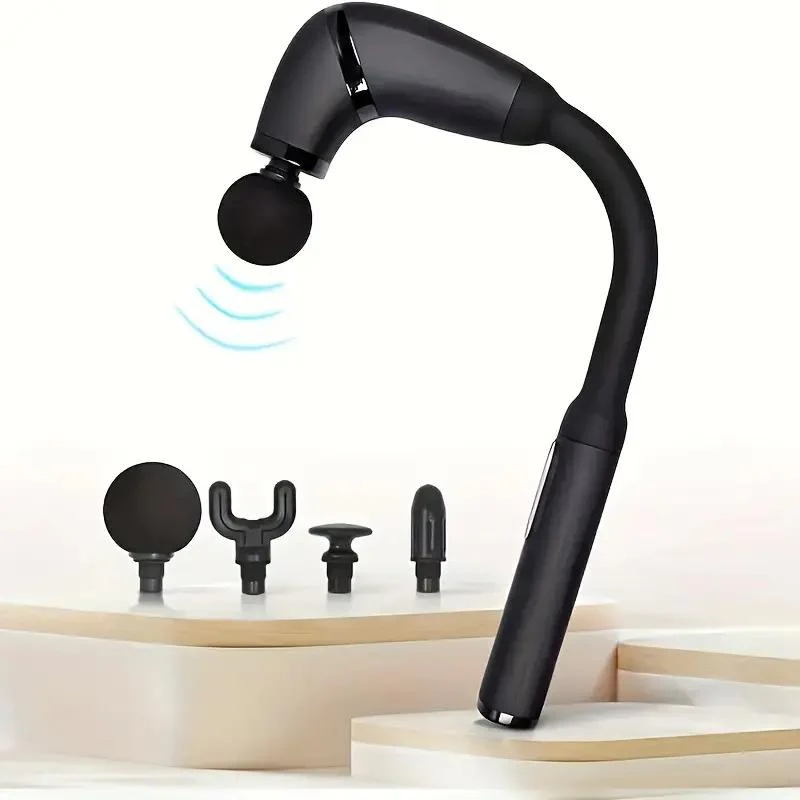 Massage Gun With Upgraded Extended Handle